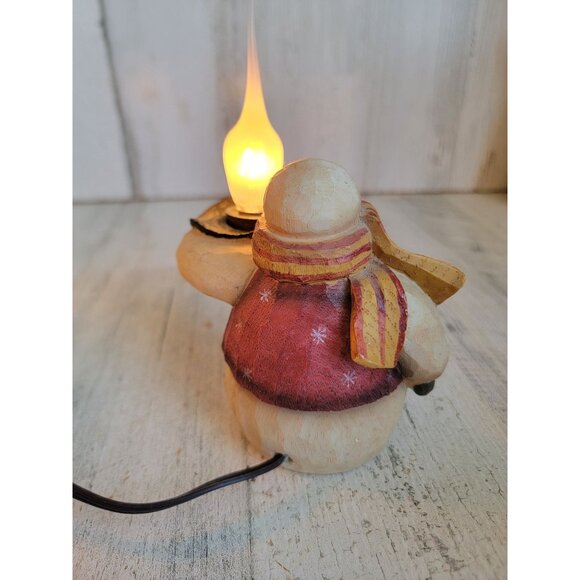 Crazy Mountain Snowman light up Xmas figure decor set - Picture 7 of 9